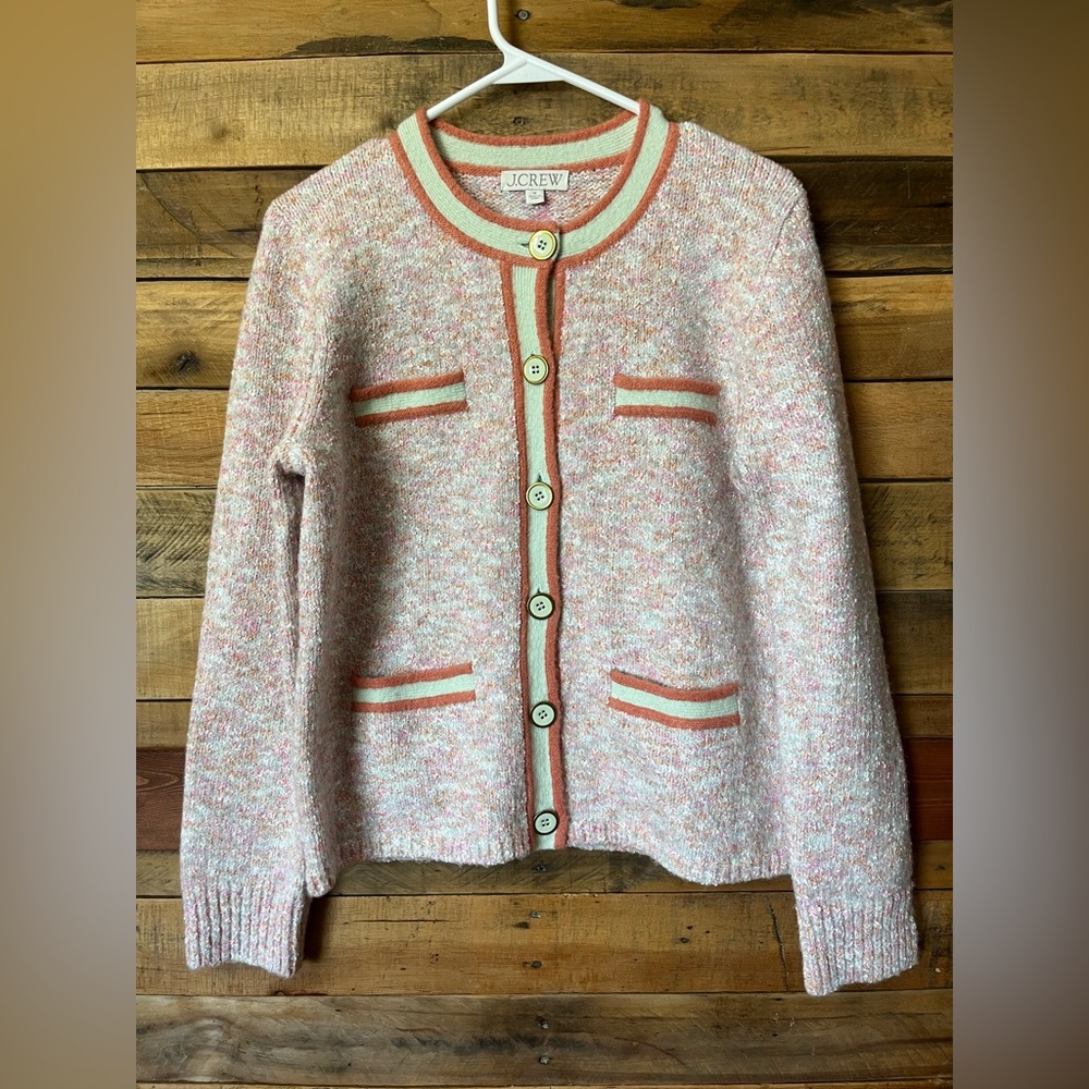 Sold out! J. Crew Marled Sweater Lady Jacket